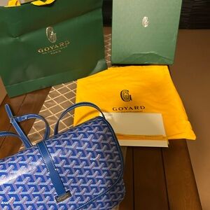 Goyard Cap-Vert PM Bag — Sky Blue